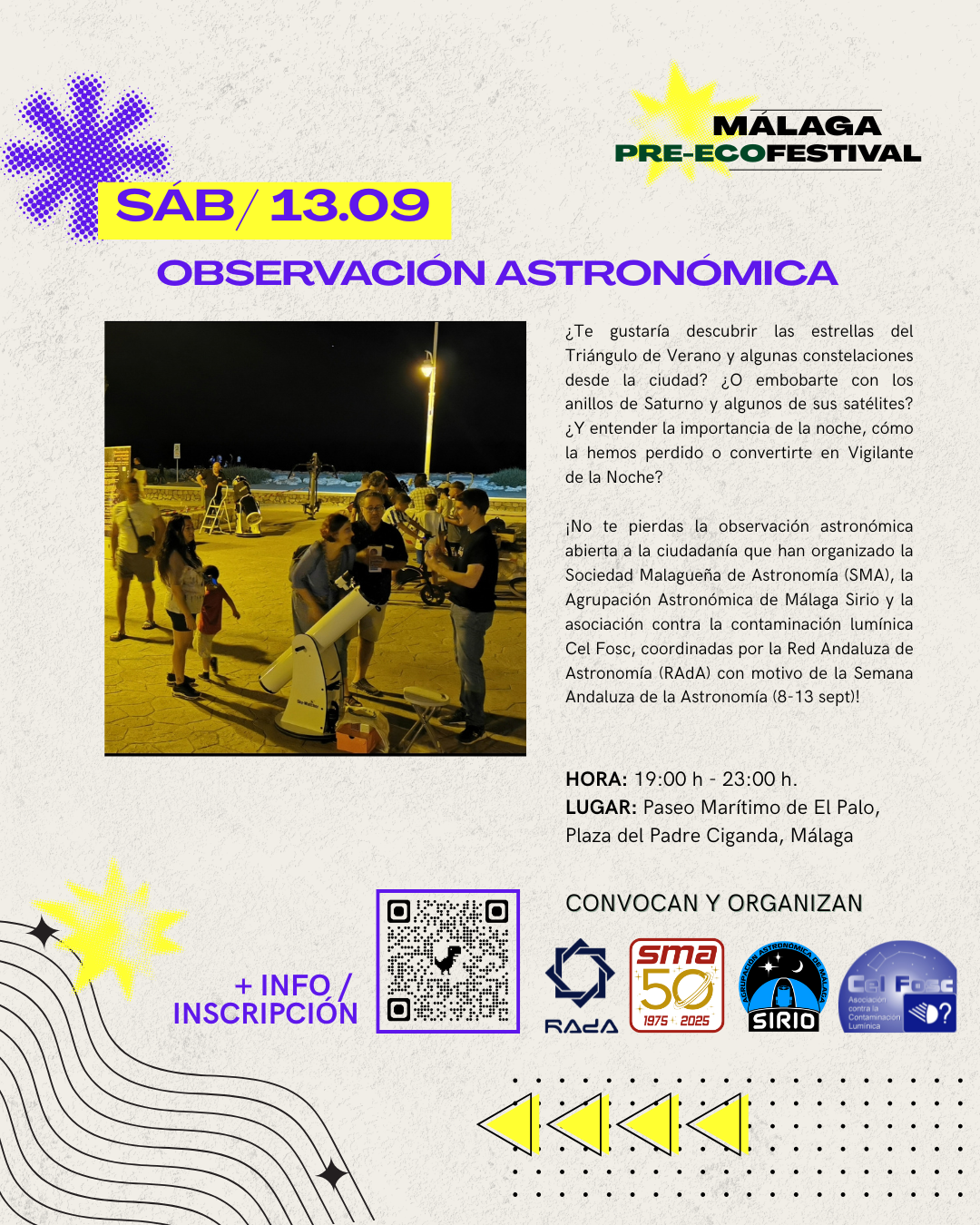 13 septiembre 2025. Observación astronómica