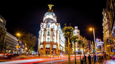 Madrid de nit. Tom Ek. CC BY-SA 2.0
